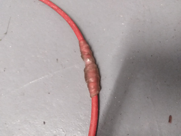 Broken cable
